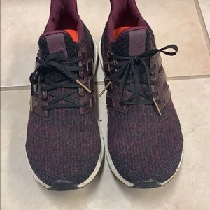 Maroon Adidas Ultra Boost